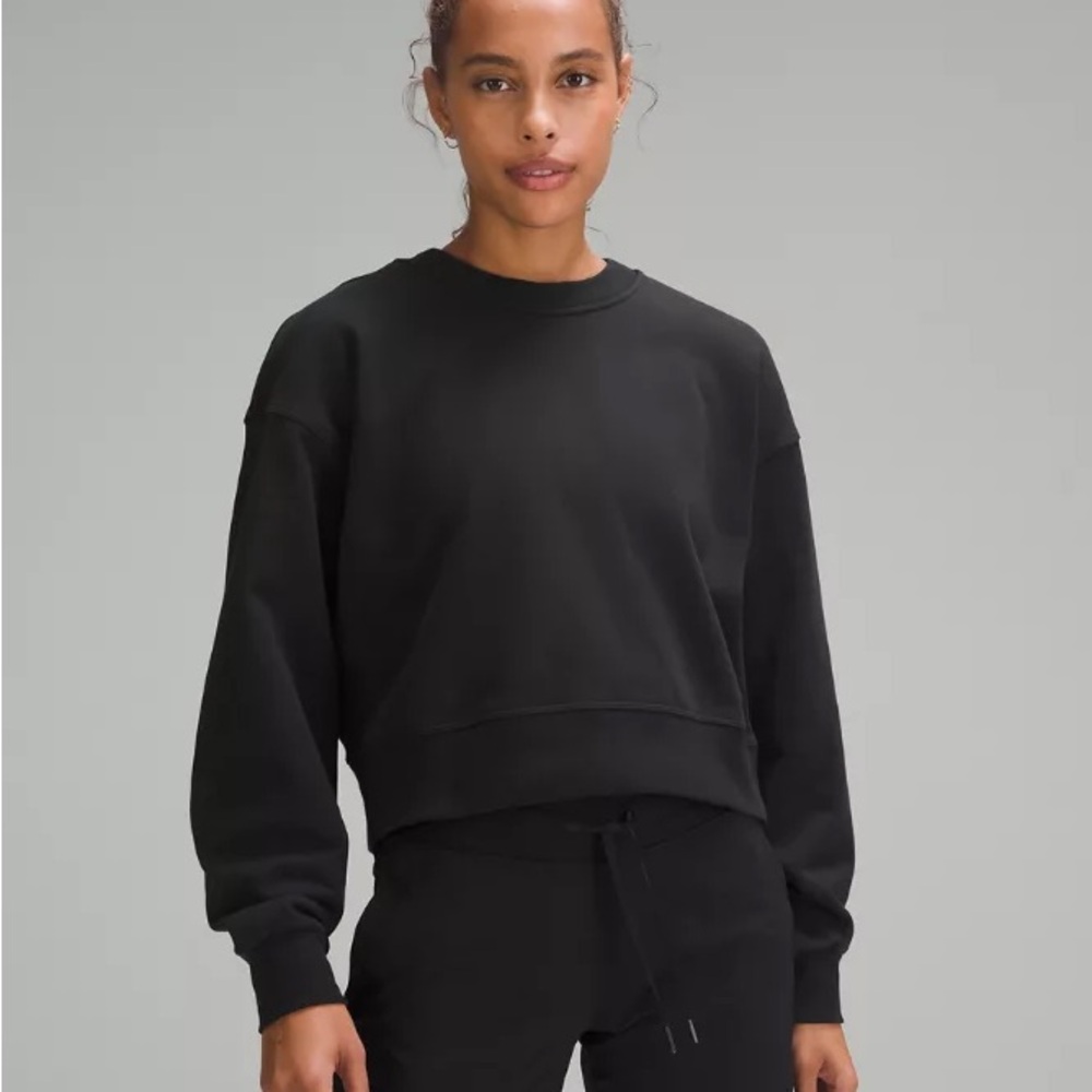 Lululemon perfectly oversized crop crew